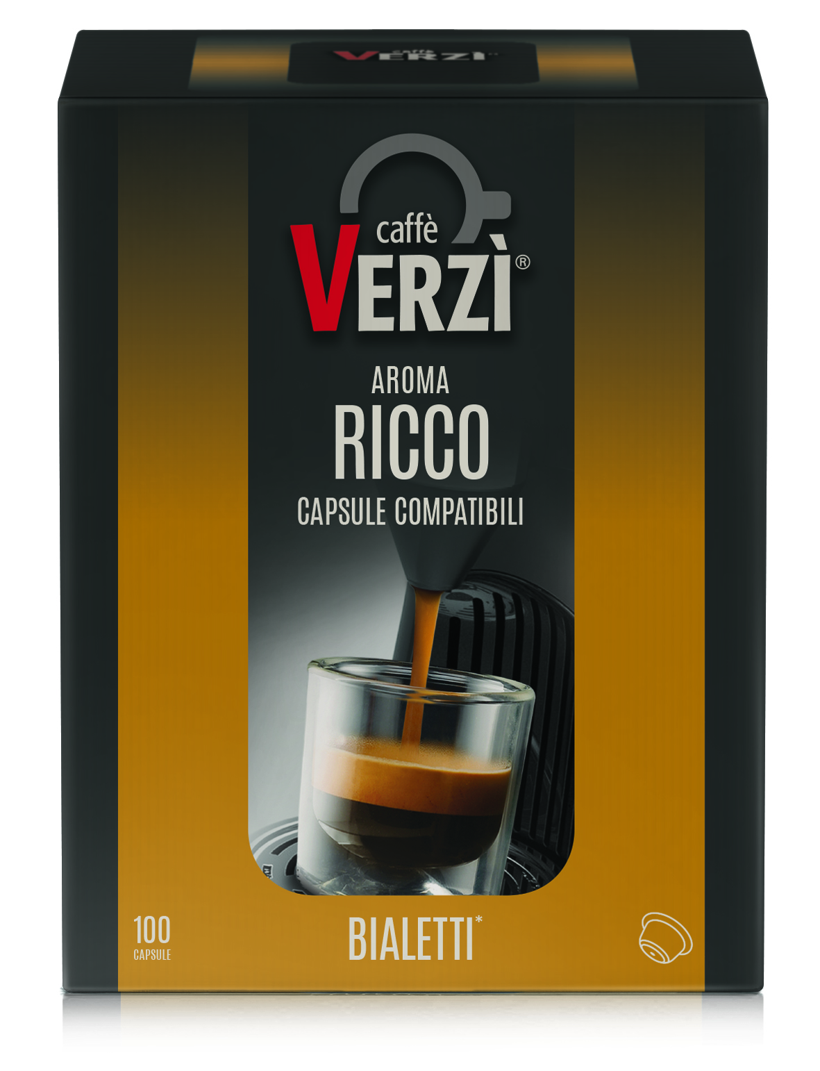 Capsule Compatibili Bialetti - Aroma Ricco - Verzì Caffè