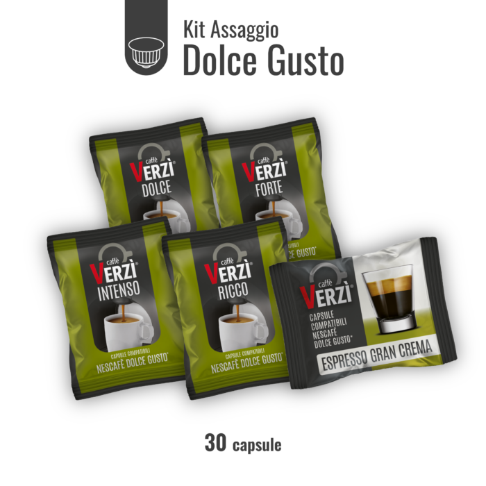 kit assaggio dolce gusto-30 capsule